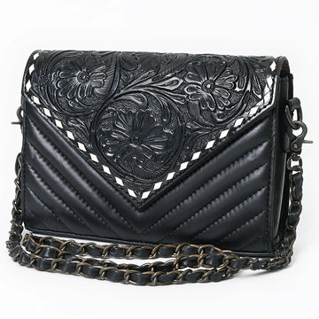 American Darling Envelope Beautifully hand tooled Leather women bag Handbag